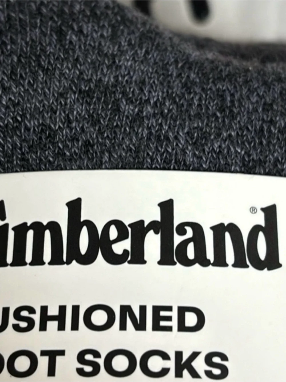 New Timberland Socks Men’s 4 Pair Casual Gray Wool Blend Cushioned Boot Sock